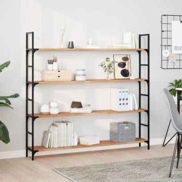 Floating Shelf 160x20 cm - Solid Acacia Wood | HipoMarket