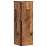 Plant Stands 2 pcs Old Wood - Durable Engineered Wood | HipoMarket