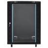 15U Network Cabinet | 19" IP20 Black | 53x40x80 cm