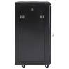 15U Network Cabinet | 19" IP20 Black | 53x40x80 cm