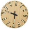 Luminous Yellow Wall Clock Ø30 cm | Elegant Home Decor