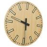 Luminous Yellow Wall Clock Ø30 cm | Elegant Home Decor