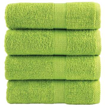 Premium Soap Towels SOLUND - Apple Green 4 pcs | Hipomarket