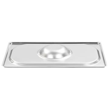 Stainless Steel Lids for GN 14 Pan - Set of 4 | HipoMarket