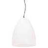 Industrial Hanging Lamp 25W White Round 32 cm E27 - HipoMarket