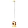 Industrial Hanging Lamp 25W Brass Round 19cm E27 - Hipomarket