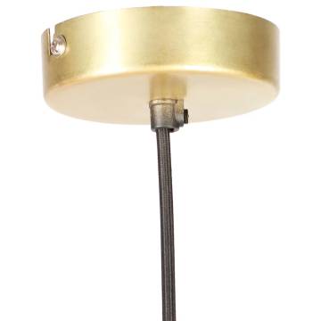 Industrial Hanging Lamp 25W Brass Round 19cm E27 - Hipomarket