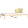 Day Bed 90x190 cm Single Solid Wood Pine | Hipomarket