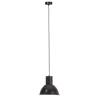 Black Round Hanging Lamp 25W E27 - 28.5cm | Hipomarket