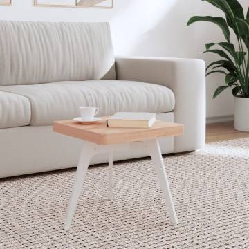 Square Solid Wood Beech Table Top - 40x40x4 cm | Hipomarket