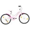  Kids Bike 20 inch Pink and White Colour pink and white Wheel Size 20" Number of 1 