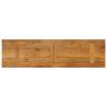 Solid Wood Mango Table Top 120x30 cm - Rustic Charm