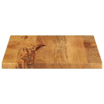 Solid Mango Wood Table Top - 60x50x2.5 cm | HipoMarket