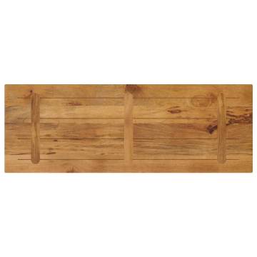 Rectangular Solid Wood Mango Table Top - 140x60 cm