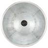 Industrial Hanging Lamp 25W Silver Round 40cm E27 - HipoMarket