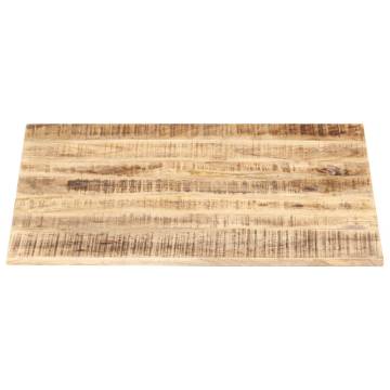 Table Top Solid Mango Wood 80x80 cm | Durable & Unique Design