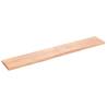 Wall Shelf Light Brown 180x30x(2-4) cm Treated Solid Wood Oak Colour light brown Size 180 x 30 x 4 cm Quantity in Package 1 Number of Pieces 