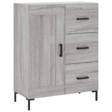 Elegant Grey Sonoma Highboard | Stylish Storage Solution