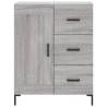 Elegant Grey Sonoma Highboard | Stylish Storage Solution