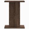 Brown Oak Speaker Stands - Quality & Stability | HipoMarket