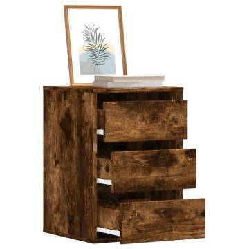 Corner Chest of Drawers - Smoked Oak | Durable & Stylish Storage