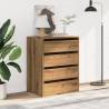 Corner Chest of Drawers - Artisan Oak | Durable & Spacious