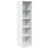 Stylish White Wardrobe 50x50x200 cm | Durable Engineered Wood