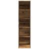 Stylish Old Wood Wardrobe - 50x50x200 cm Engineered Wood