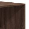 Stylish Brown Oak Wardrobe - 80x50x200 cm Engineered Wood