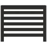 Radiator Cover Black 104x20x82 cm | Stylish Engineered Wood