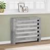  Radiator Cover Concrete Grey 104x20x82 cm Engineered Wood Colour concrete grey Size 104 x 20 x 82 cm Quantity in Package 1 Design horizontal slats 