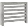 Radiator Cover Concrete Grey | Stylish Engineered Wood Design