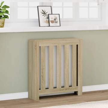 Radiator Cover Sonoma Oak - Stylish Engineered Wood Solution