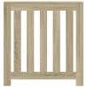 Radiator Cover Sonoma Oak - Stylish Engineered Wood Solution