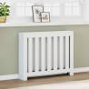  Radiator Cover White 104x20x82 cm Engineered Wood Colour white Size 104 x 20 x 82 cm Quantity in Package 1 Design vertical slats 