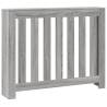 Radiator Cover Grey Sonoma - Modern Engineered Wood | HiPoMarket