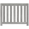 Radiator Cover Grey Sonoma - Modern Engineered Wood | HiPoMarket