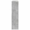 Stylish Radiator Cover in Concrete Grey - 175x20x82 cm