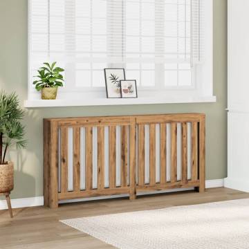 Radiator Cover Artisan Oak 175x20x82 cm | Stylish Design