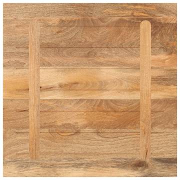 Table Top 80x80 cm - Solid Wood Mango | HipoMarket