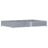 Pallet Collar Grey 150x100 cm Solid Wood Pine - HipoMarket