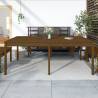 Honey Brown Garden Table - Solid Pine Wood 203.5x100 cm