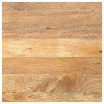 Square Solid Wood Mango Table Top - 80x80 cm | HipoMarket