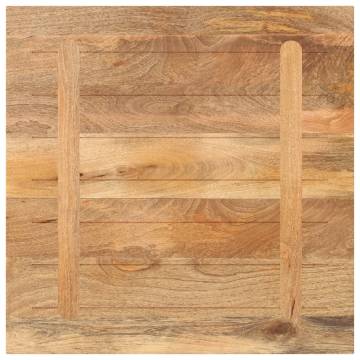 Square Solid Wood Mango Table Top - 80x80 cm | HipoMarket