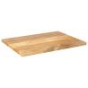 Solid Mango Wood Table Top 80x70 cm | Rustic Furniture Upgrade