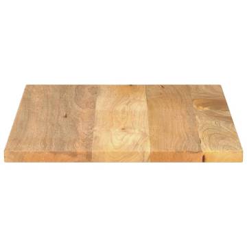 Solid Mango Wood Table Top 80x70 cm | Rustic Furniture Upgrade