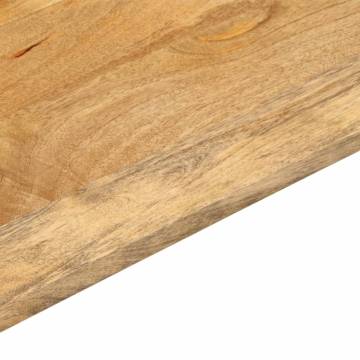 Solid Mango Wood Table Top 80x70 cm | Rustic Furniture Upgrade