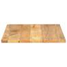 Rectangular Solid Wood Mango Table Top - 100x80 cm | HipoMarket