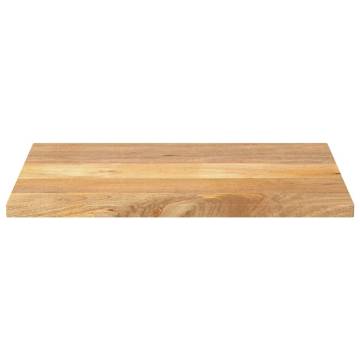 Rectangular Solid Wood Mango Table Top - 80x60 cm