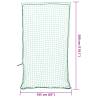 Trailer Net with Elastic Rope Green 3x1.65 m - Durable & Versatile